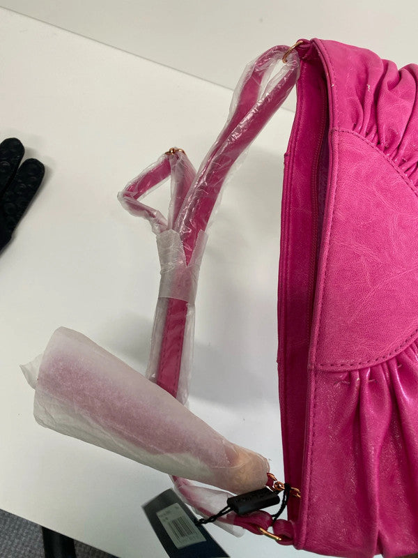 Fab Cerise pink Zanda Rose new with tags handbag plus tassel JB005