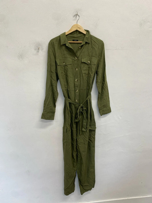 Lovely george khaki oversized jumpsuit UK 14 GK002