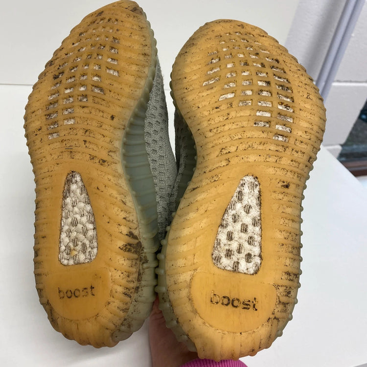 Fabulous Adidas Yeezy 350 V2 grey green uk4.5 YTH01