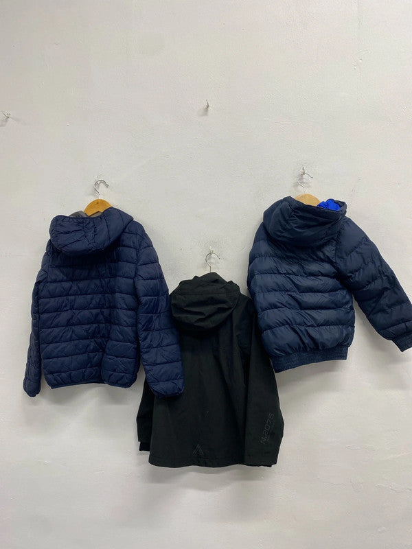 Trio boys coats children’s navy Nike United tech next UK XS VW001