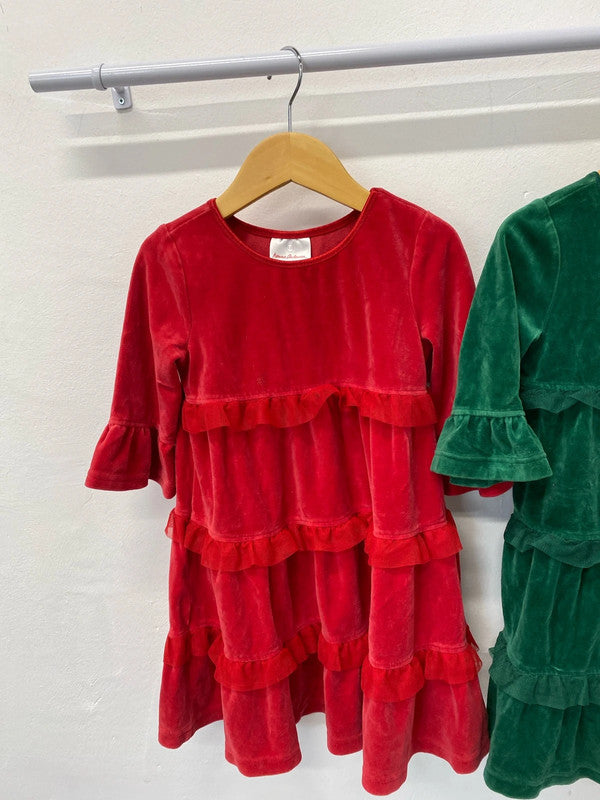 Fabulous duo of Hannah Andersson girls dress age 3-4 100cm #7 EL001