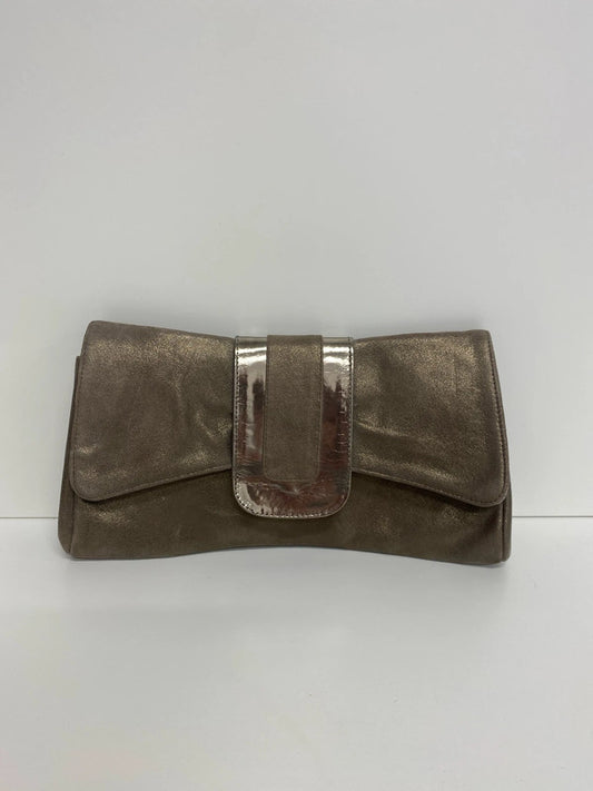 Lisa Kay Chic Gold Metallic Clutch KM005