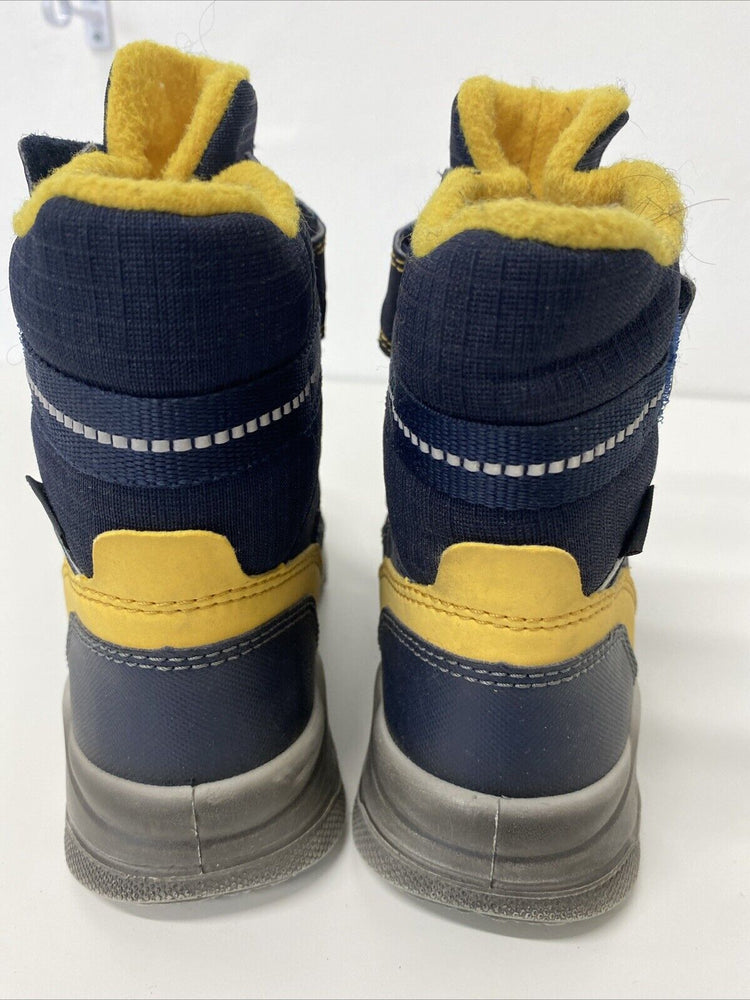 Infant Kids Gore-tex Superfit Hiking And Snow Boots Uk 12 /31 EUR Navy GA001