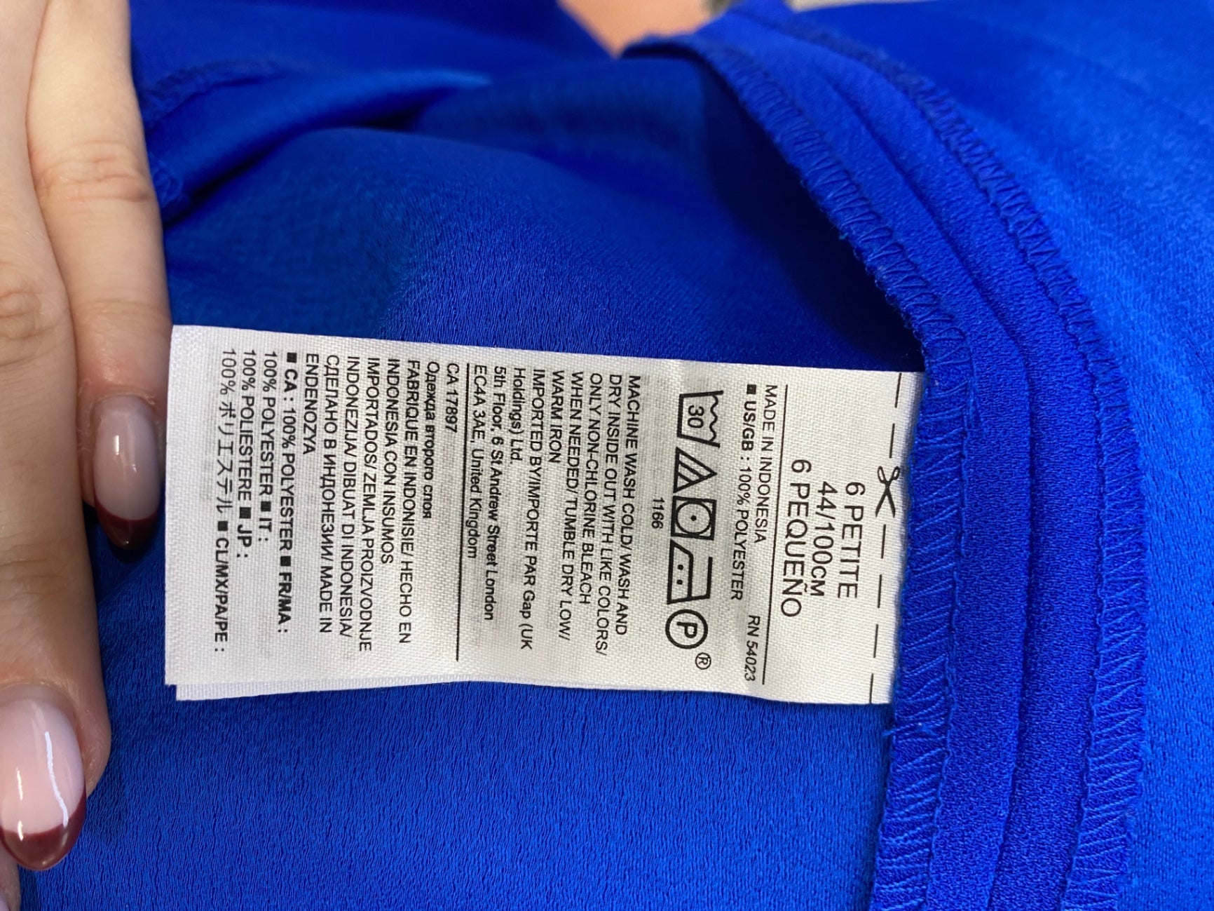 Stunning Banana Republic Midi Dress Uk 10 Blue CT551