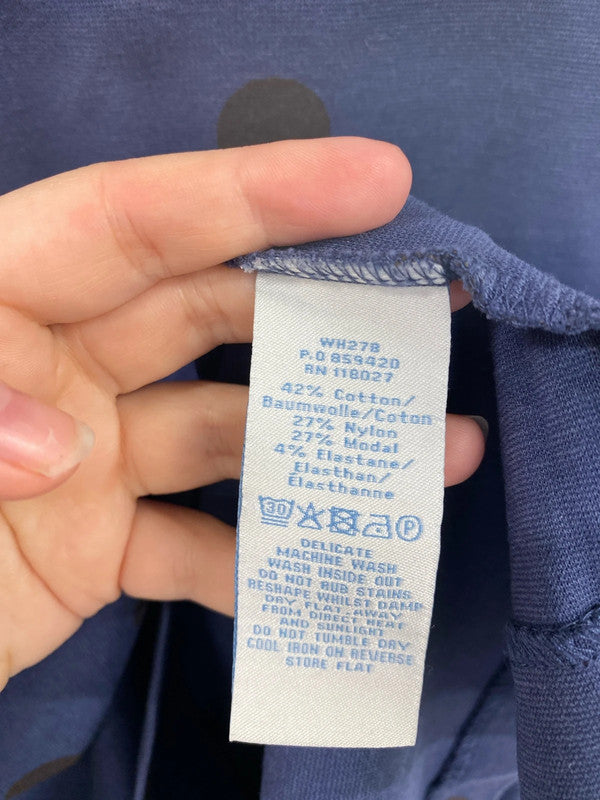 Boden Lovely Navy Polkadot Mini Dress UK 8 MM005