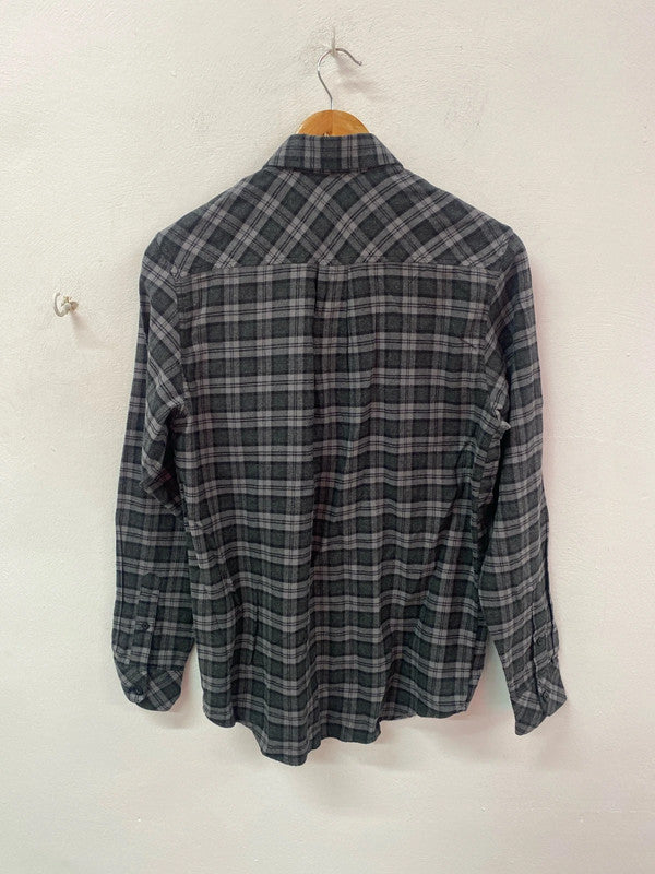 Classic Carhartt check Oxford button down Shawn shirt XS grey CN001