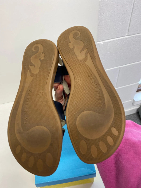 Super cute Washable Samphere by Petasil girls sandals Size3 EUR 36 JS004