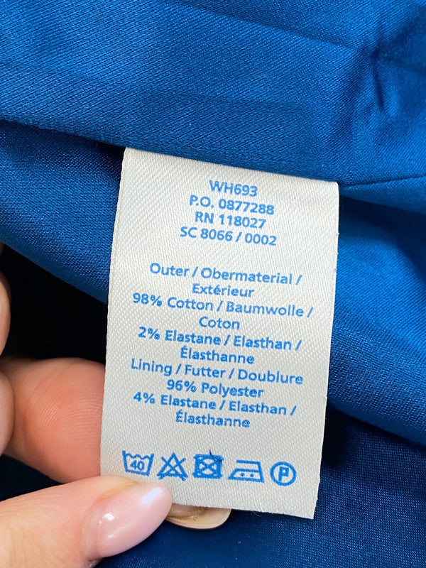 Stunning boden dark blue moleskin dress UK 12 LW005