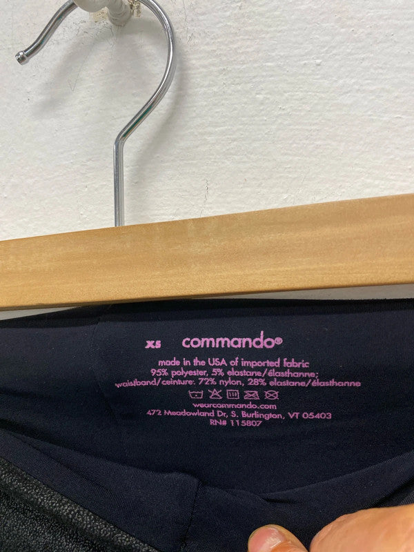 Fabulous Commando control skinny leggings UkXS Faux Suede SD002