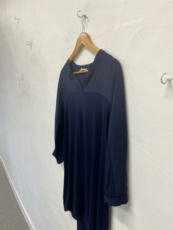 Fabulous Navy Tunic Top Uk14 Phase Eight classic GJ001