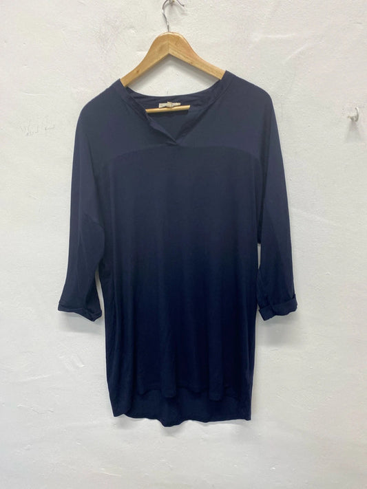 Fabulous Navy Tunic Top Uk14 Phase Eight classic GJ001