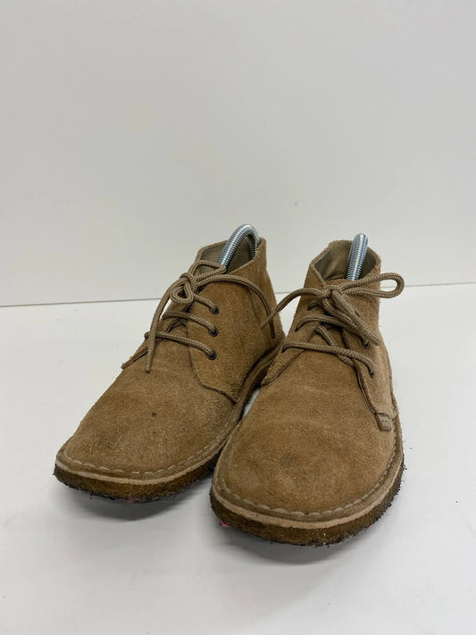 Cute Heavenly Soles tan suede ankle boots Uk5 KM003