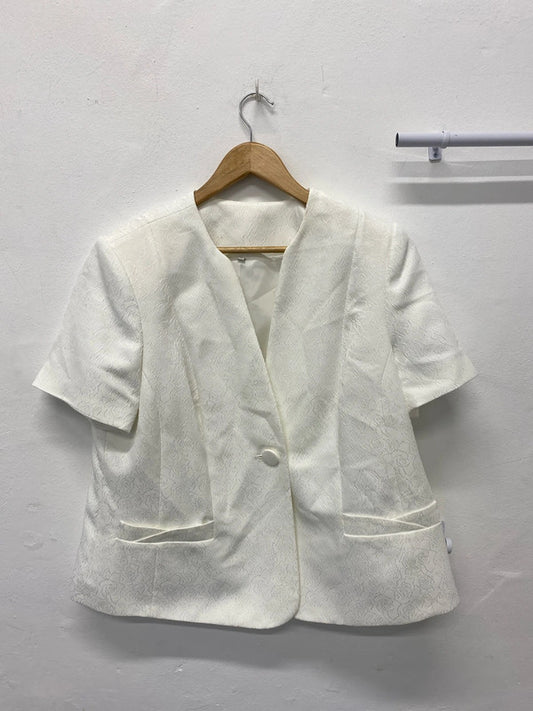 Fabulous Honor Millburn for EWM jacquard jacket event occasion Uk18 iZ001