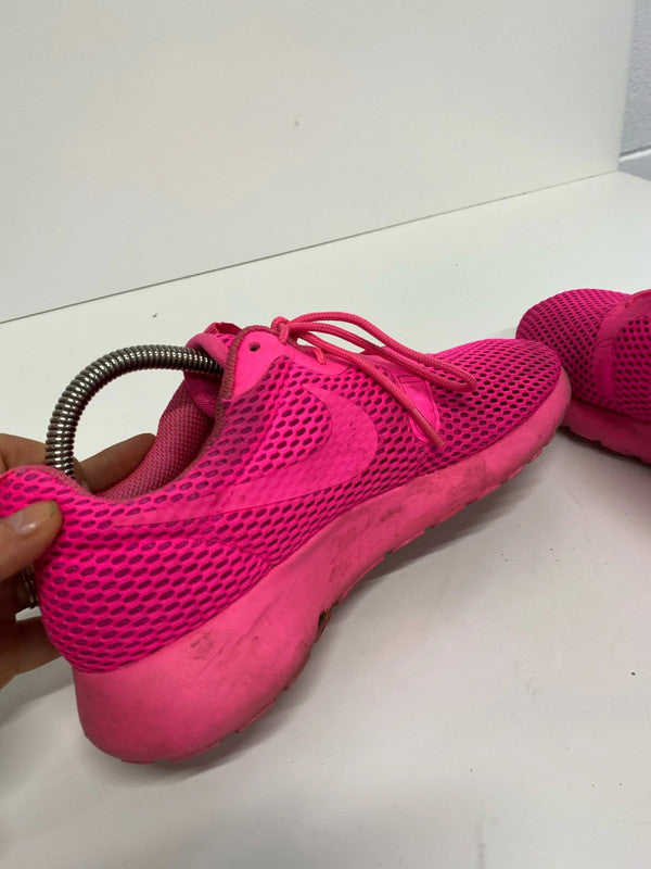 Fabulous Barbie Pink Nike Rosherun Swarovski Luxe trainers Uk5 MS002