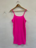 Fabulous Skims fits everybody Slip Dress size 4X Neon Pink RM531