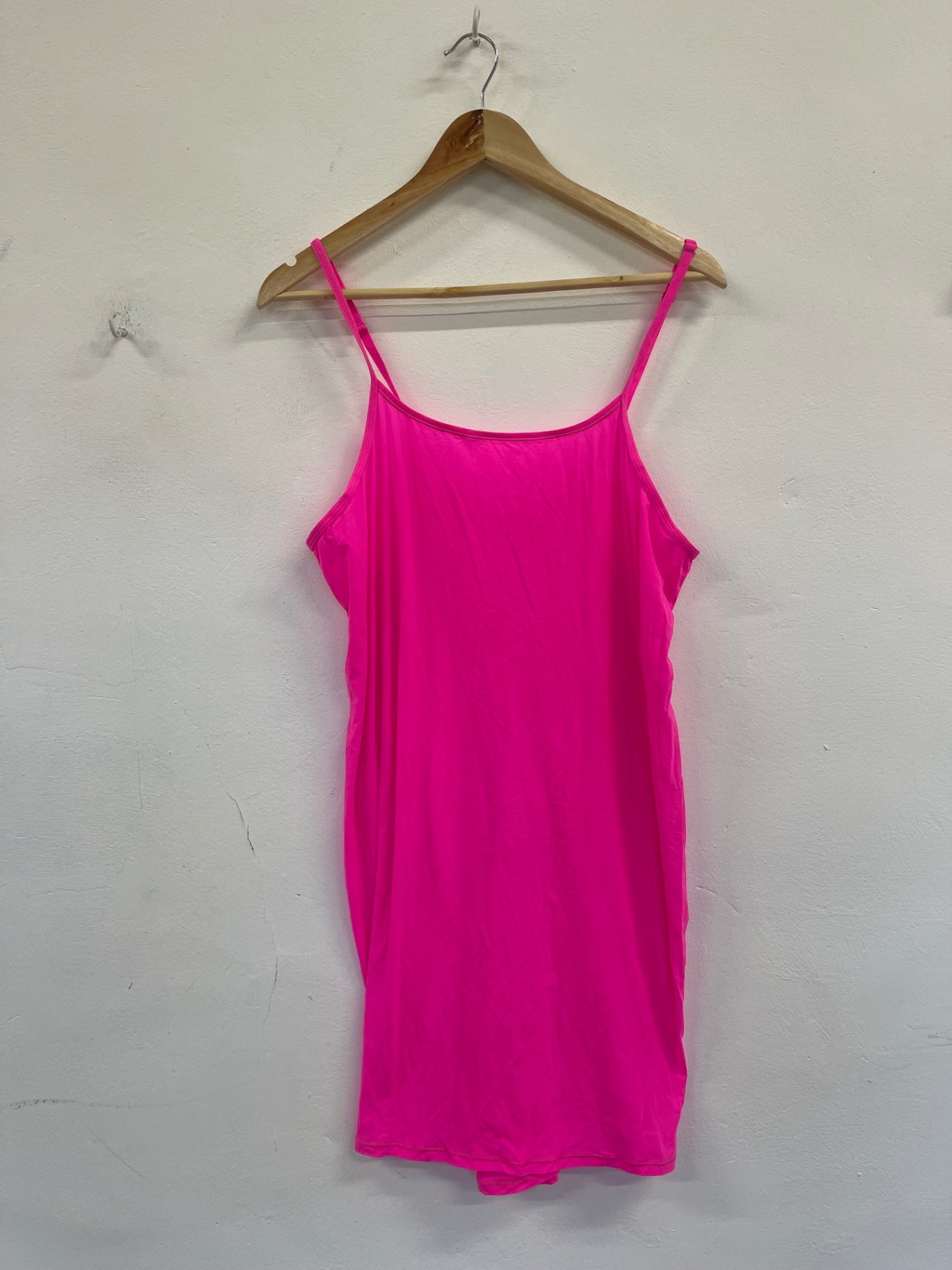 Fabulous Skims fits everybody Slip Dress size 4X Neon Pink RM531