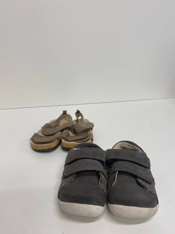 Fabulous boys summer shoes sandals & trainers Clark’s size 22 / 5.5 #14 LN001