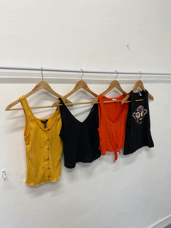 Fabulous summer tanks cami bundle UK6-8 Topshop H&M LK009