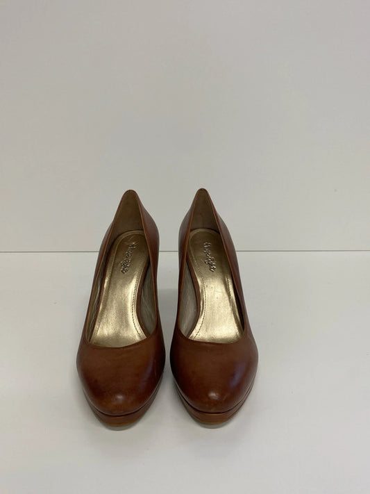 Phase Eight Stylish Tan Leather Court Shoe UK 7 KM005