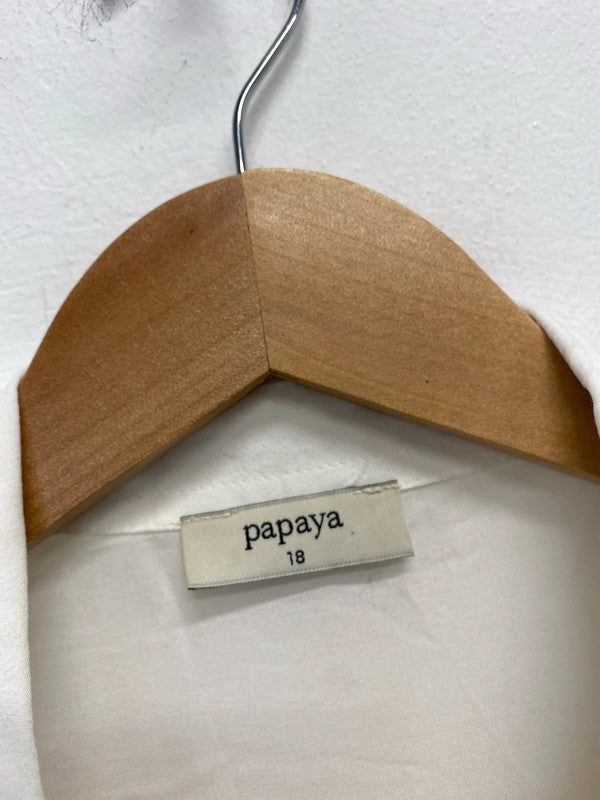 Lovely trio of shirts soon heritage papaya UK 16-18 #8 KW002