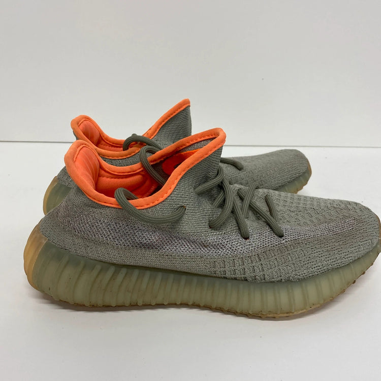 Fabulous Adidas Yeezy 350 V2 grey green uk4.5 YTH01