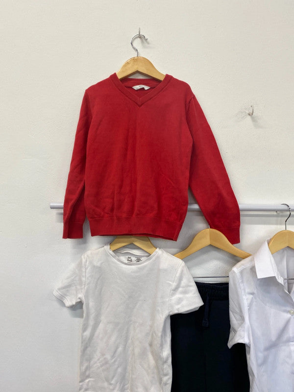 Boys 7-9 Years Back To School Bundle #67 H&M TU Jeff & Co LD003