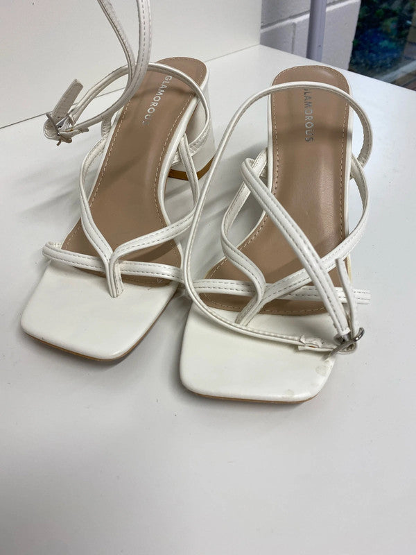 Fabulous Glamorous block heel samples UK6 classic summer KS002