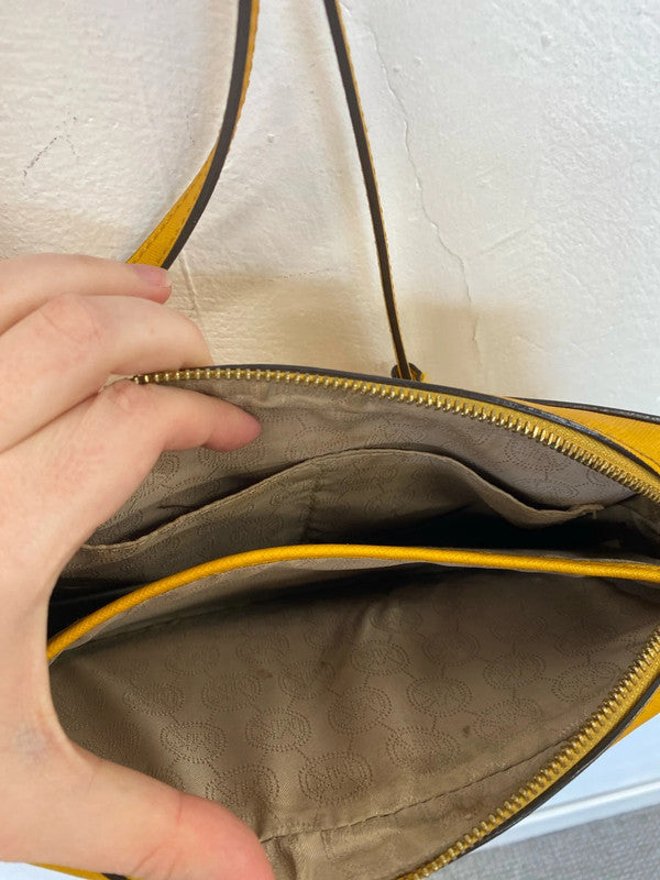 Michael Kors Fabulous Mustard Yellow Handbag DF002
