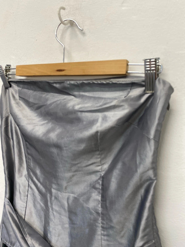 Fabulous CYL silver puff ball dress 1980’s vibe UkM LL003