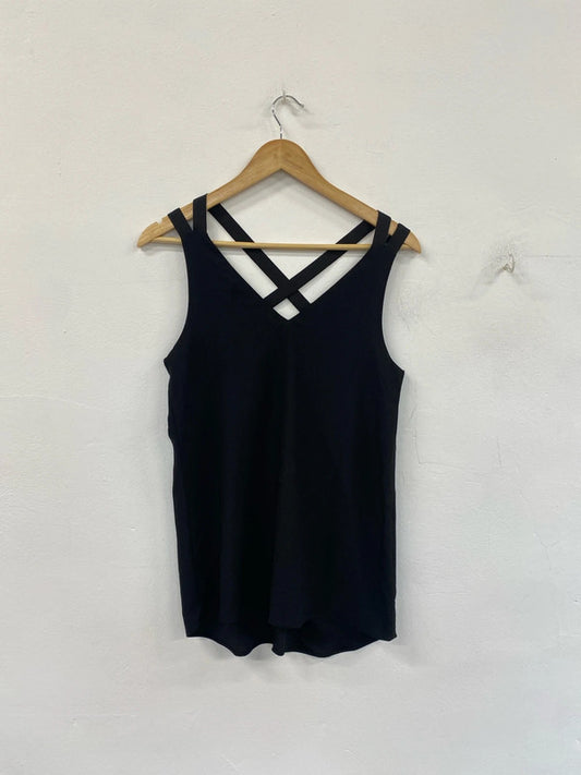 Stunning river island cross back top uk 8 KM004