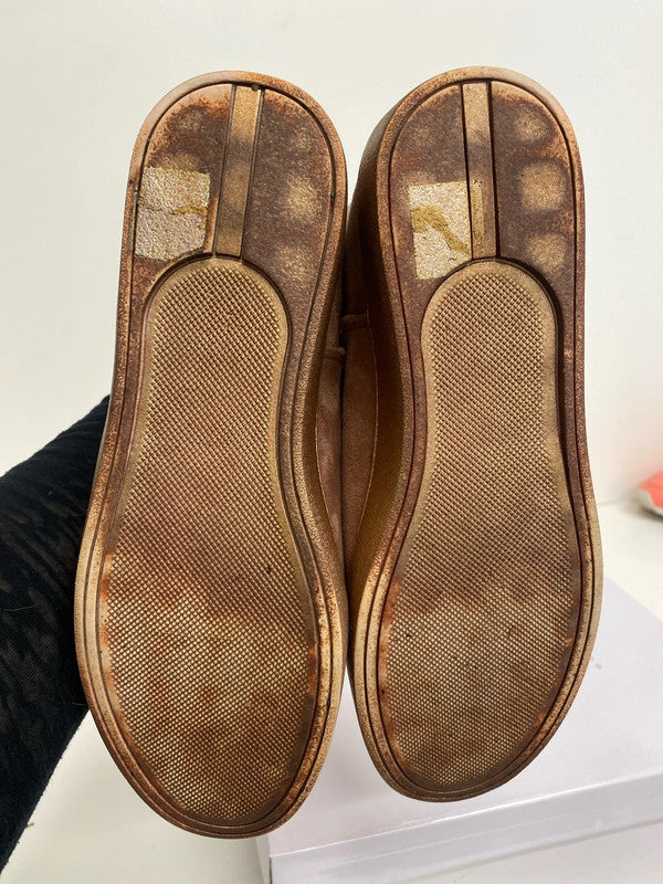 Fabulous Ideal shoes pink fluffy boots uk6 GK002