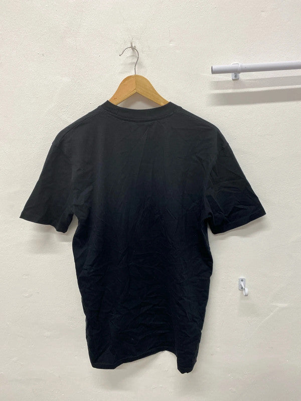 Great Men’s Basic Patta black T shirt UkM cotton LL003