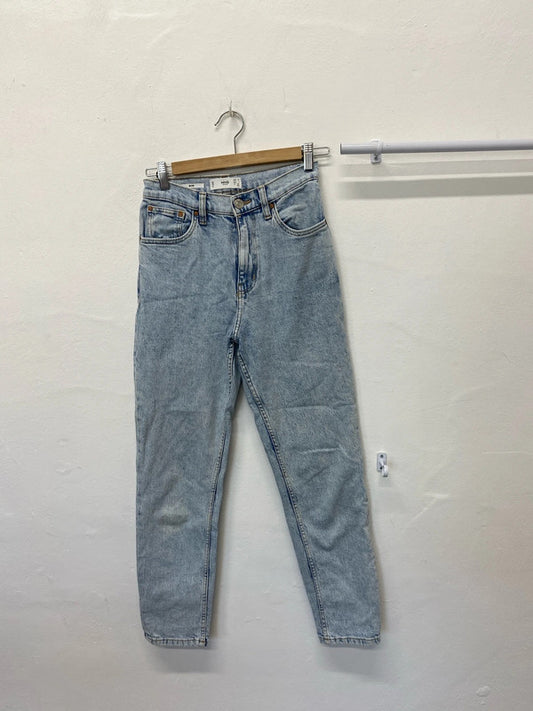 Fabulous Mango Tapered acid wash jeans UK6 HDR01