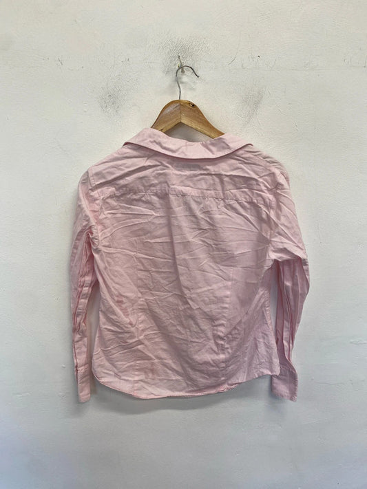 Gorgeous Austin reed pink lightweight shirt UK 14 KM005