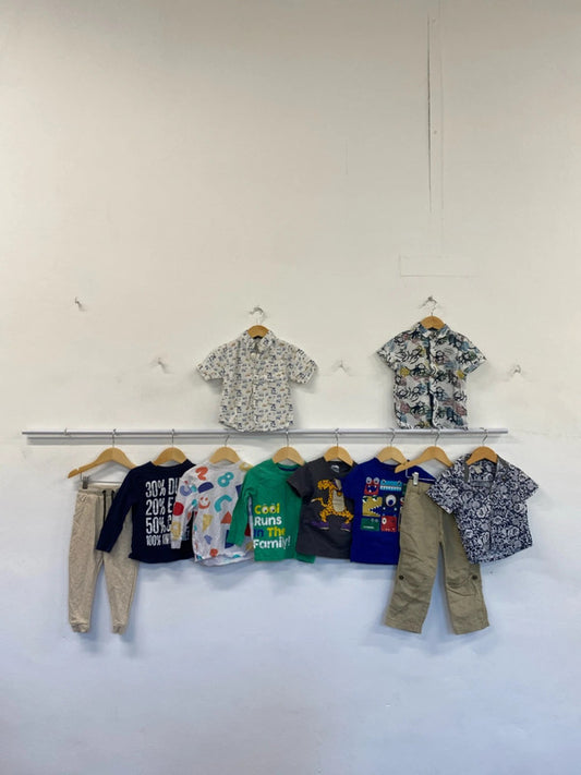 Boys 2-3 Years Fun & Colourful Bundle #27 LN001