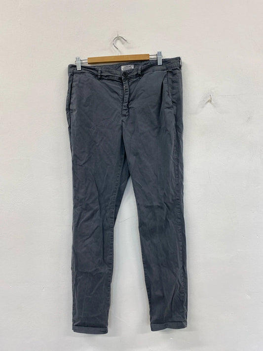 Loreak Median Grey Men’s slim fit trousers Uk34 waist L 32 YTH01