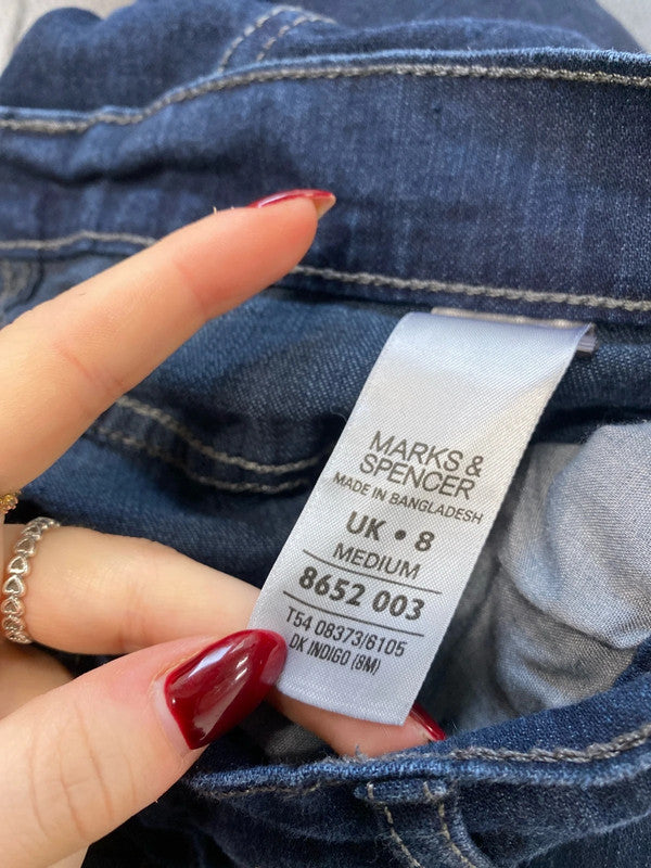Lovely m&s navy jeans skinny UK 8 MM005