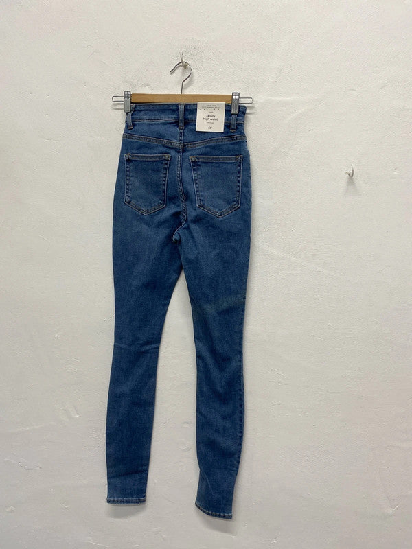 Fabulous high waist skinny jeans from H&M UkXS RG020