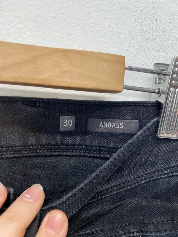 Replay Chic Black Hyperflex Anbass Jeans 30W 32L CN001