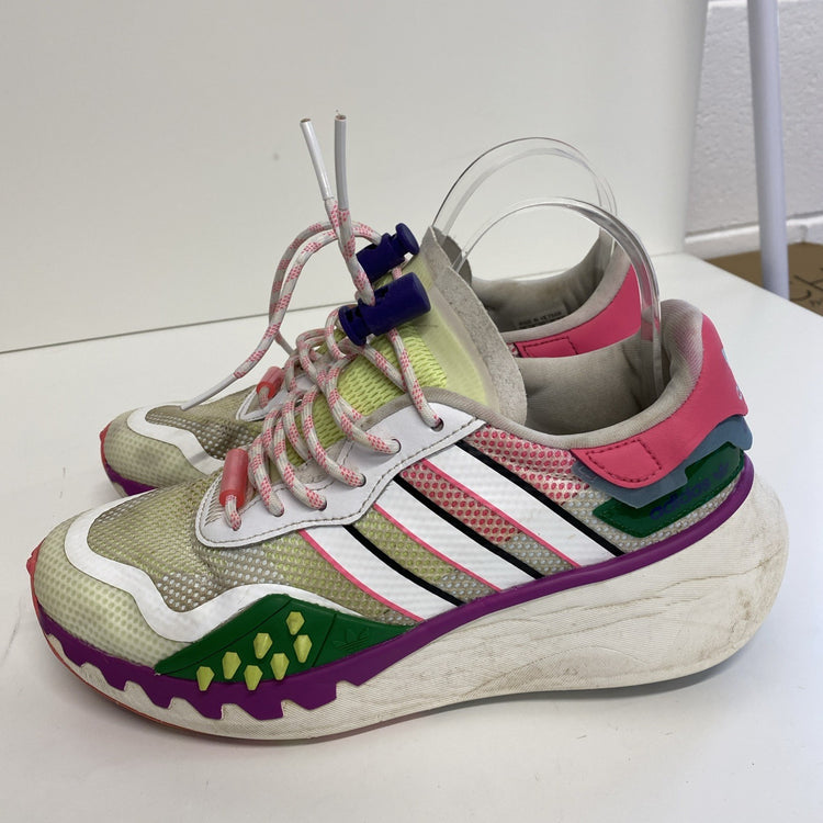 Adidas Womens Uk5 Originals CHOIGO Animal Print Running Shoes Sneakers MD002