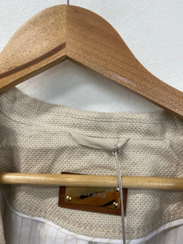 Fabulous New twill cream blazer dress Uk14 MW001