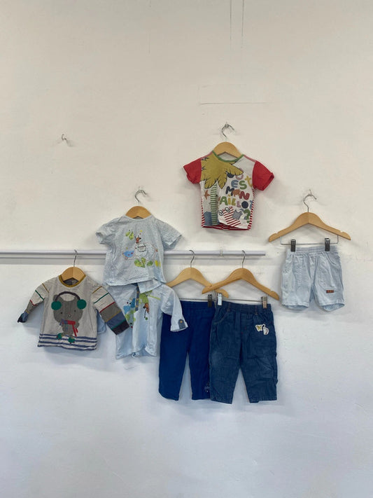 Catimini Animal Friends Boys 12 Months Bundle #8 JP001