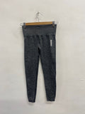 Fabulous Gymshark Leggings UK 8 Grey active seamless SA514