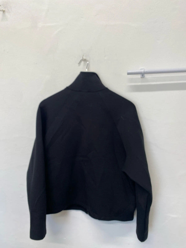 Fabulous Scuba fabric oversized bomber jacket UkS AO001