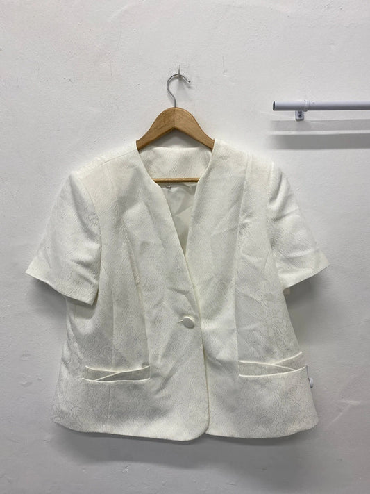 Fabulous Honor Millburn for EWM jacquard jacket event occasion Uk18 iZ001