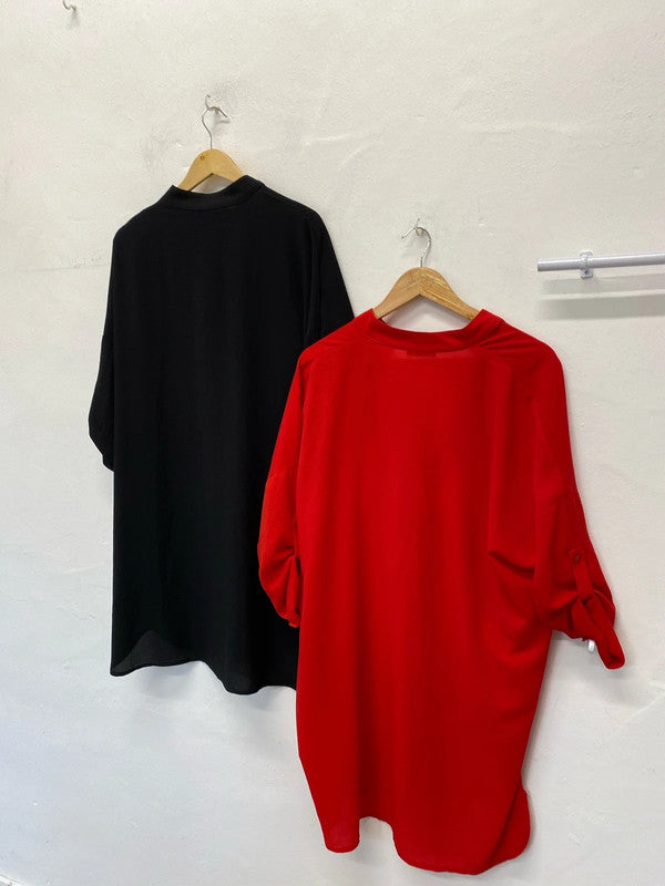 Fabulous Duo of oversized shirt dresses by Boohoo Uk8/S -#4 LL003