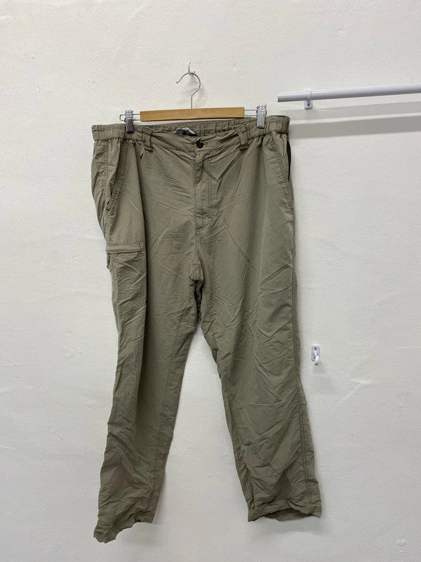 Fab men’s khaki green cargo pants uk38R Peter Storm JS004