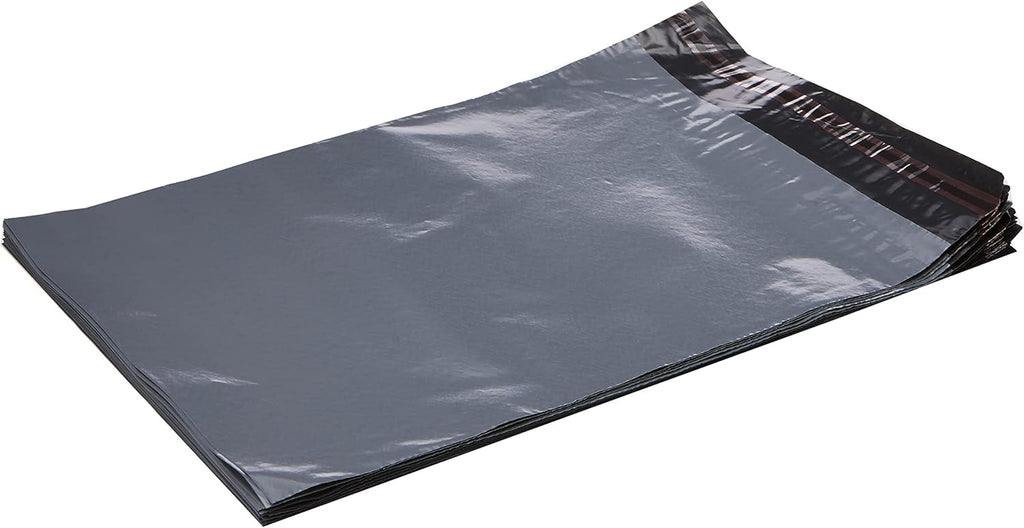 Triplast 12 x 16-Inch Plastic Mailing Postal Bag - Grey (Pack of 100)