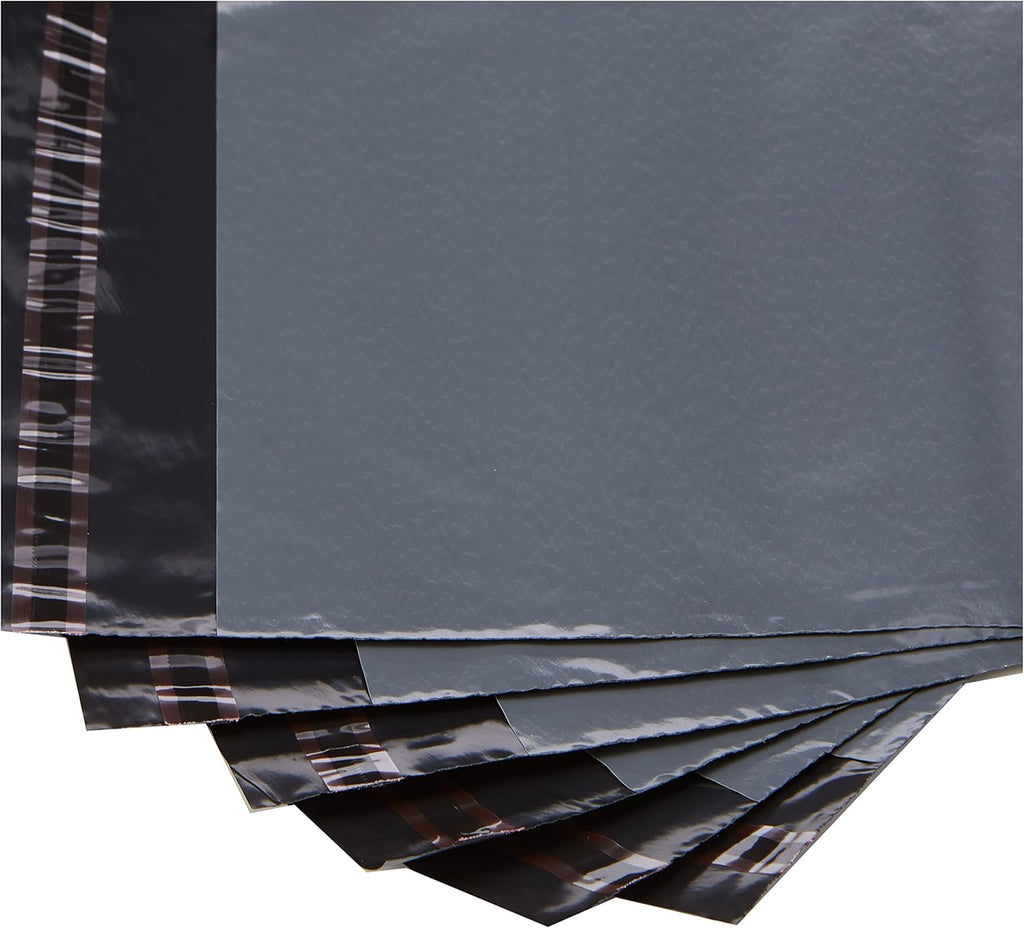 Triplast 12 x 16-Inch Plastic Mailing Postal Bag - Grey (Pack of 100)