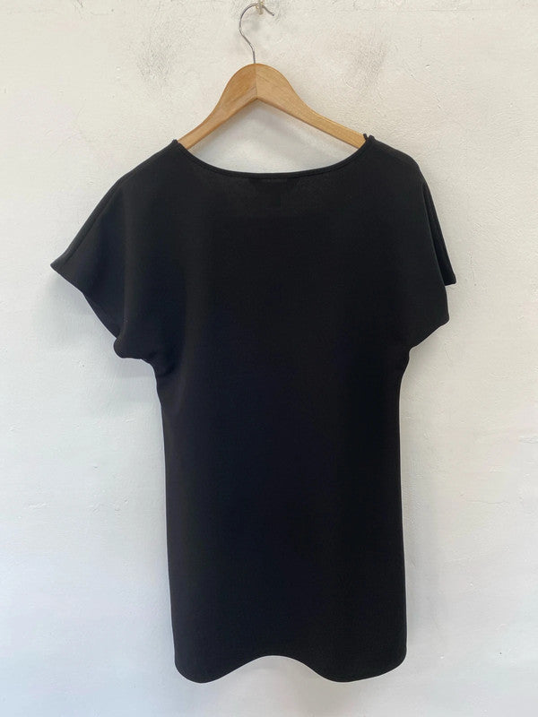 Fabulous Lipsy Black classic skater dress Uk14 GW001